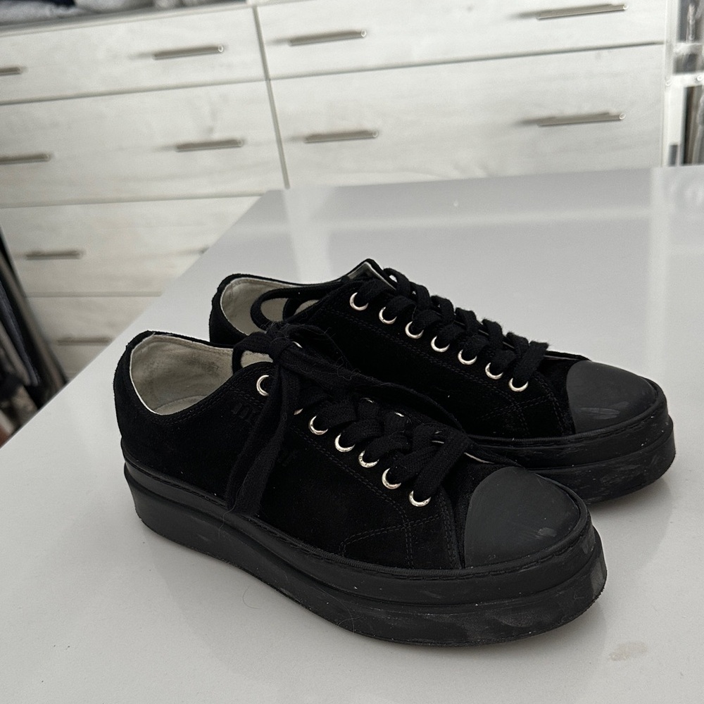 Black Platform Sneakers Isabel Marant